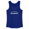 Knalltüte - Frauen Bio Tank Top - Königsblau