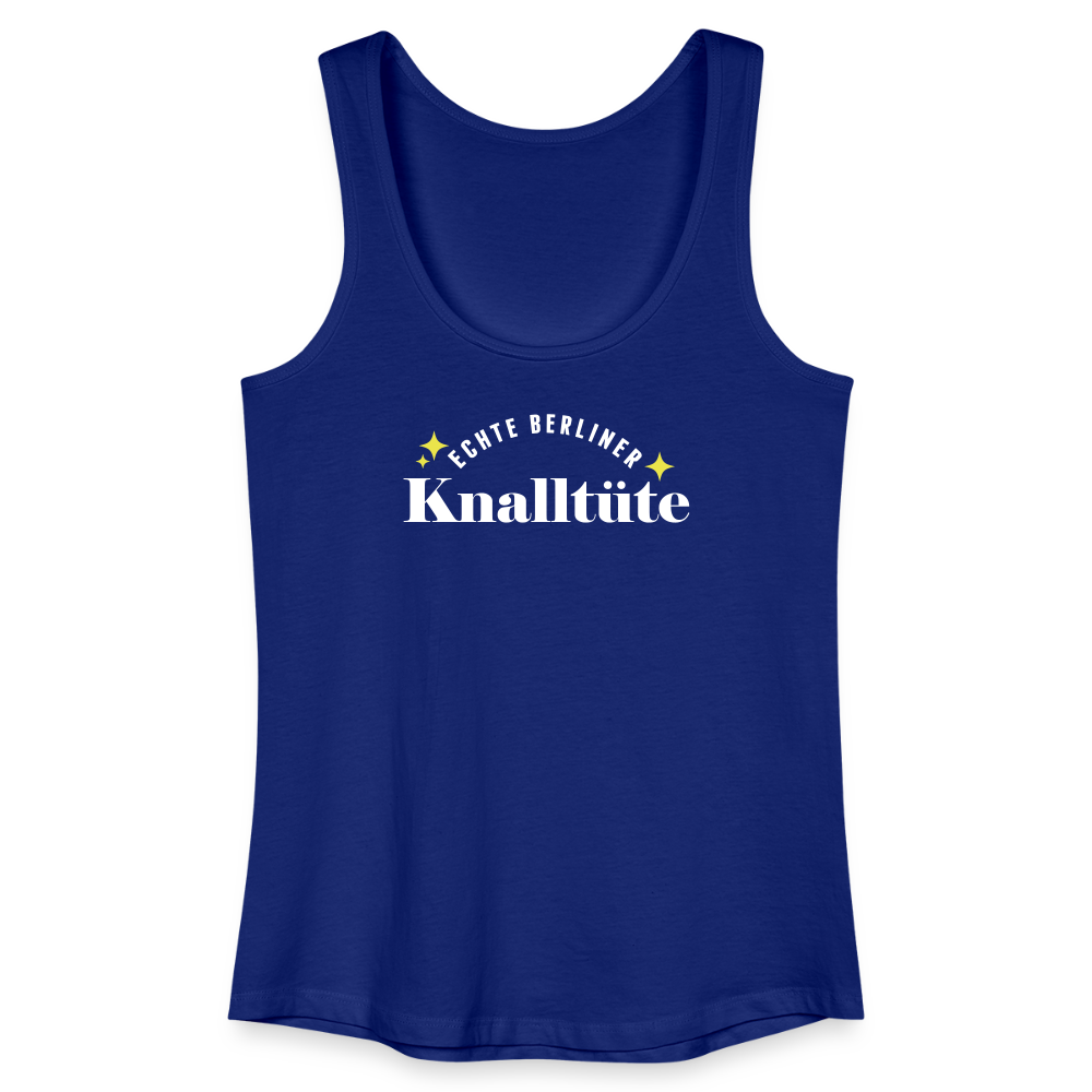 Knalltüte - Frauen Bio Tank Top - Königsblau