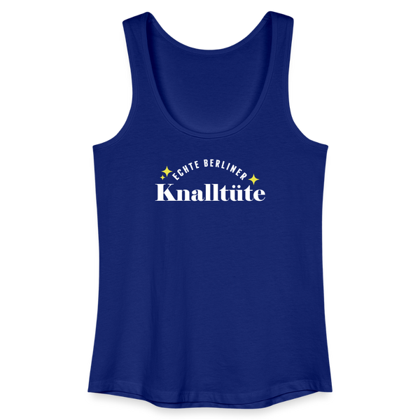 Knalltüte - Frauen Bio Tank Top - Königsblau
