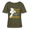 Spanien oder Spandau - Relaxed Rundhals Frauen Bio-T-Shirt - Khaki