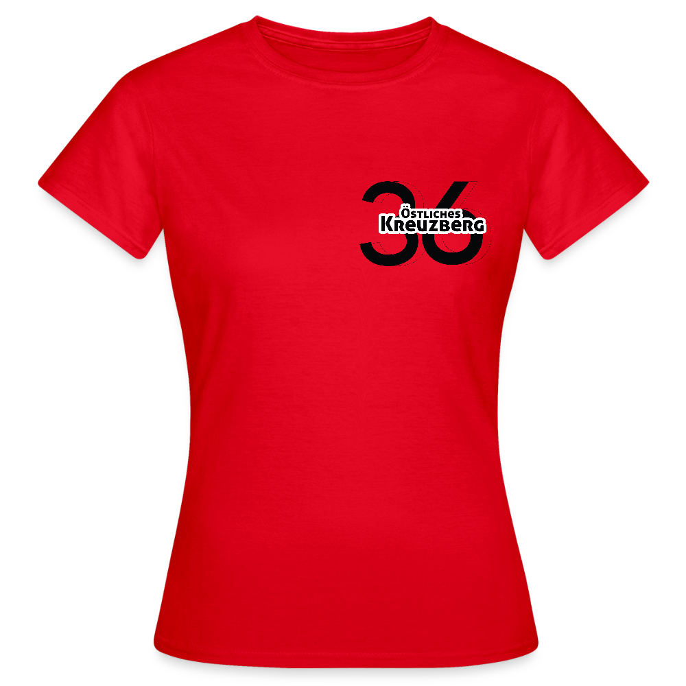Östliches kreuzberg - Frauen Premium T-Shirt - Rot