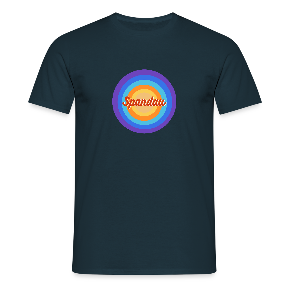 Spandau Retro - Männer Premium T-Shirt - Navy
