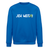 Jeh Weita! - Unisex Bio Sweatshirt - Königsblau