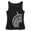 Der Turm von unten - weiß - Frauen Bio Tank Top - Schwarz