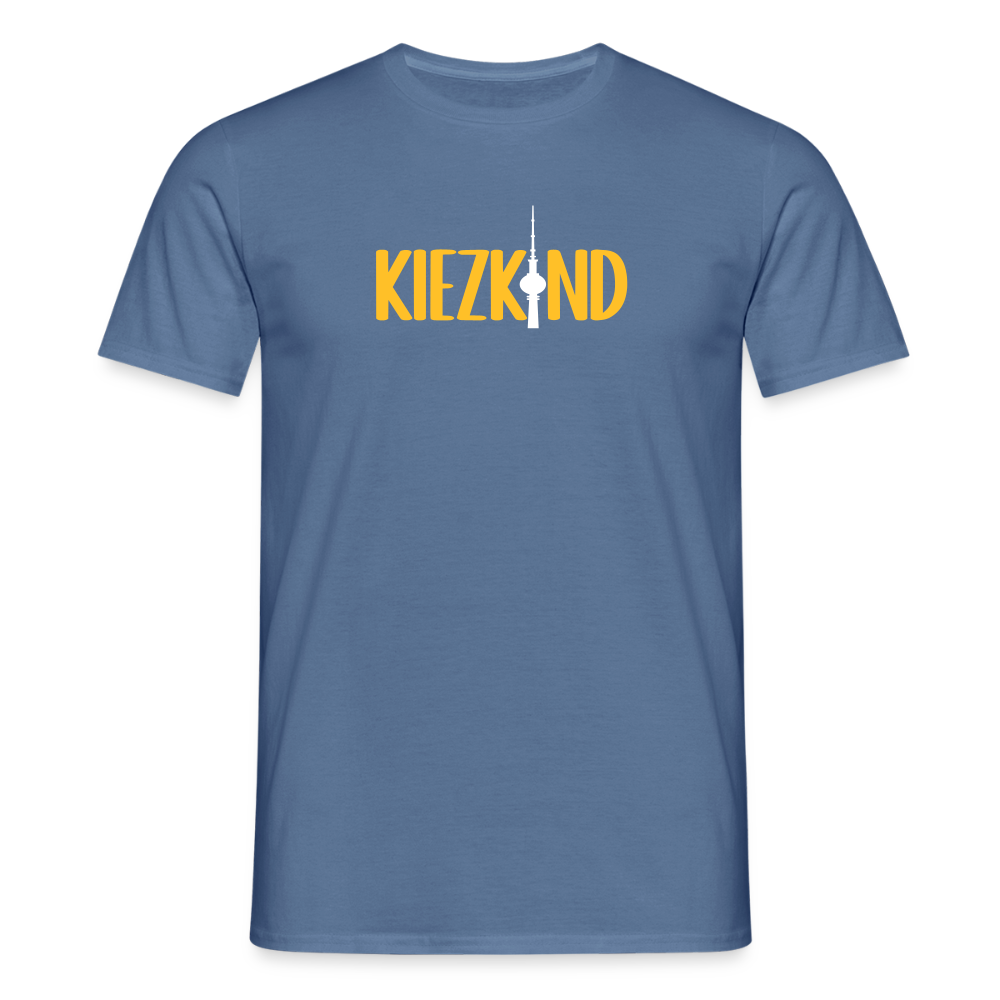 Kiezkind - Männer Premium T-Shirt - Taubenblau