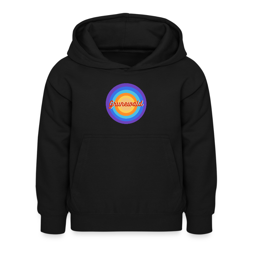 Grunewald Retro - Kinder Hoodie - Schwarz