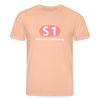 S1 - Unisex Bio T-Shirt - Pfirsich