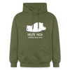 Heute nich! - Hoodie - Militärgrün