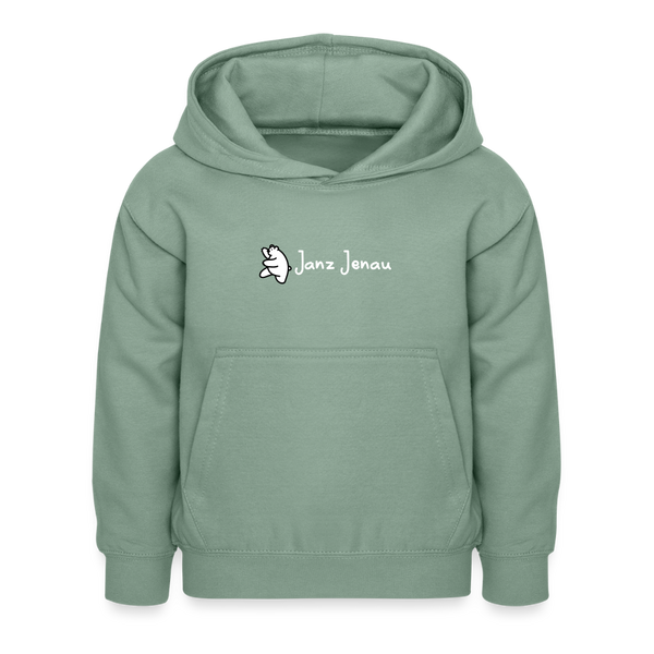 Janz Jenau - Kinder Hoodie - Graugrün