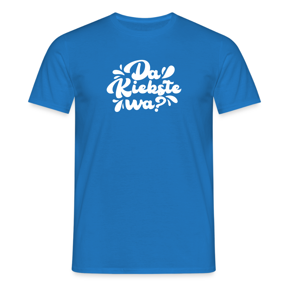 Kiekste - Männer Premium T-Shirt - Royalblau