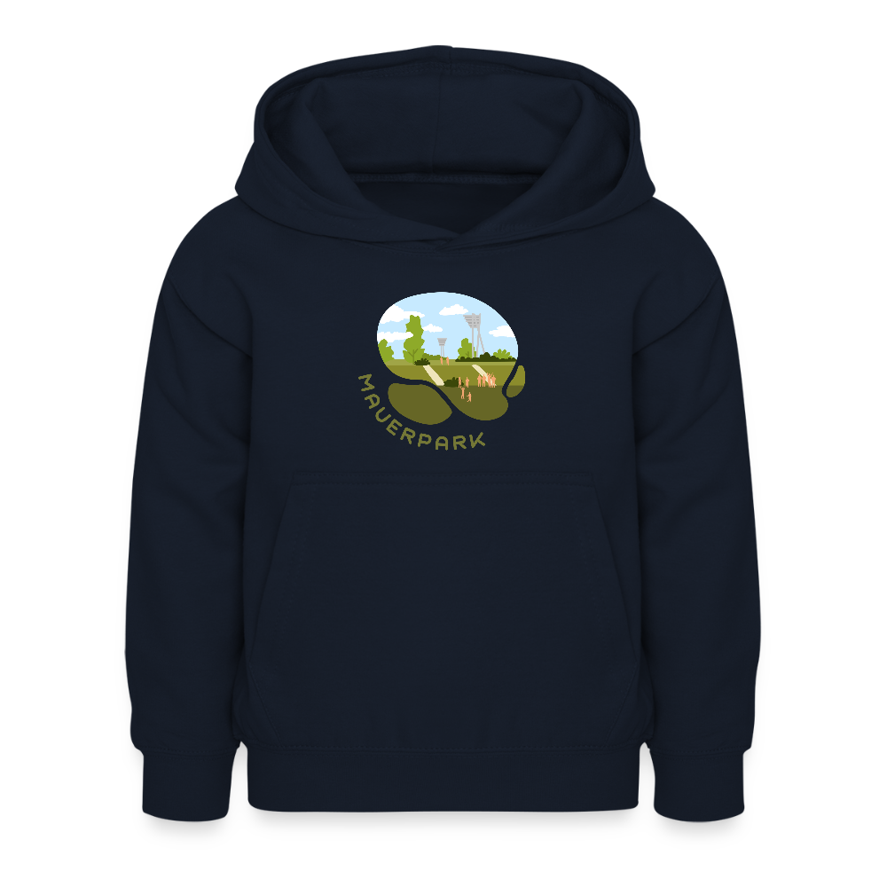 Mauerpark - Kinder Hoodie - Navy