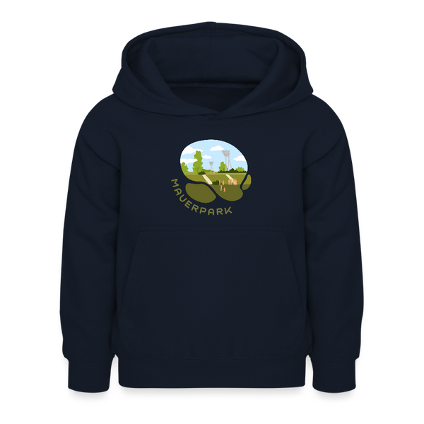 Mauerpark - Kinder Hoodie - Navy