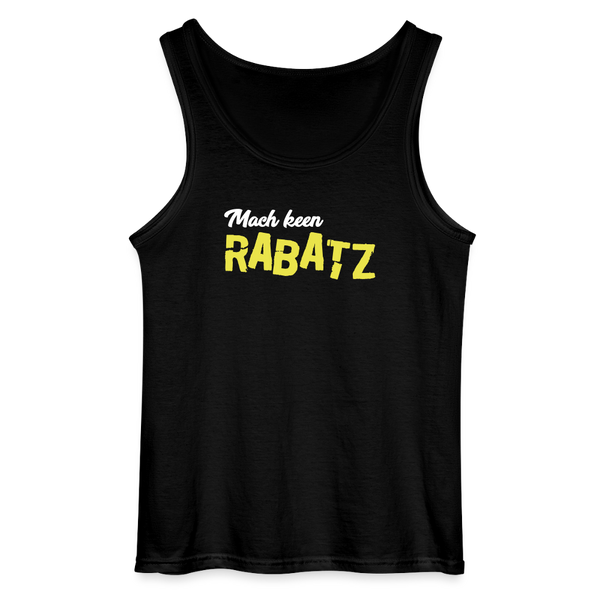 Mach keen Rabatz - Männer Tank Top - Schwarz