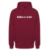 Schlauer wie du! - Unisex Hoodie - Bordeaux
