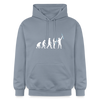 Evolution - Hoodie - Blau