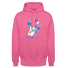 Der Bär fliegt - Unisex Hoodie - Pink