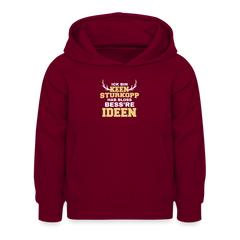 Ick bin keen Sturkopp - Kinder Hoodie