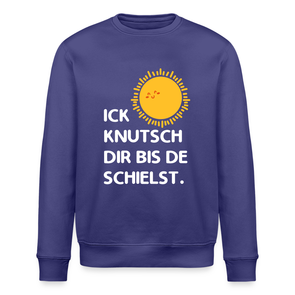 Ick knutsch dir Sonne! - Unisex Bio Sweatshirt - Dämmerung