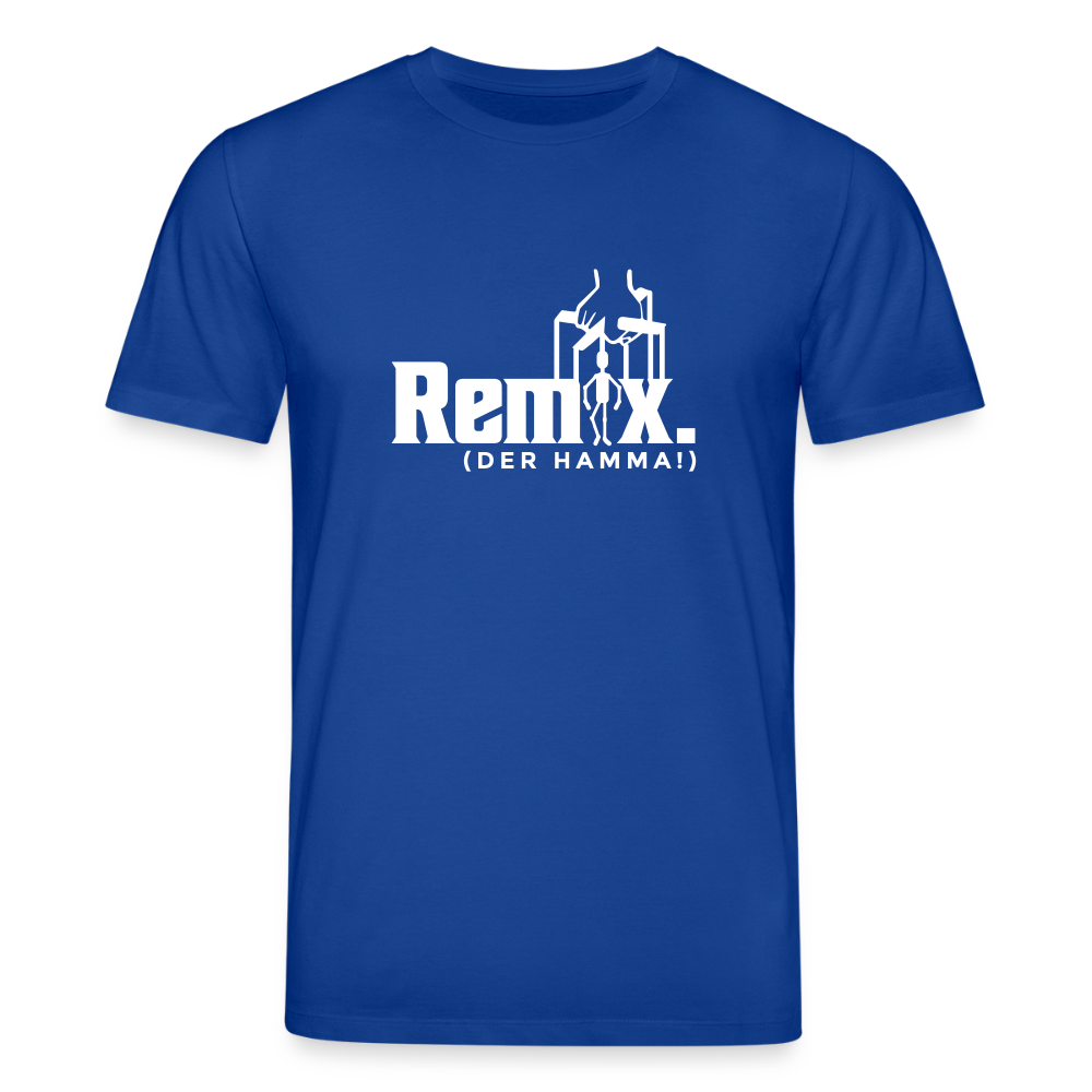 Remix. - Unisex Bio T-Shirt - Dunkelblau