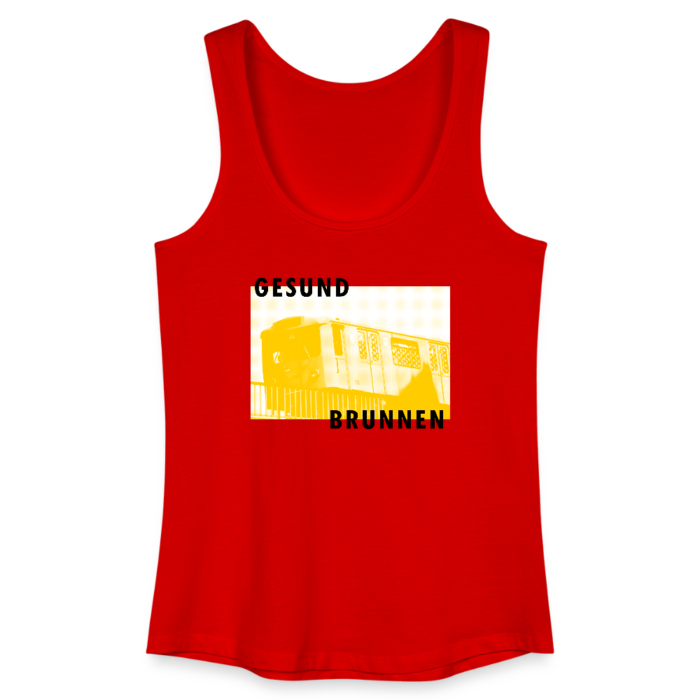 Gesundbrunnen Metro - Frauen Bio Tank Top - Rot