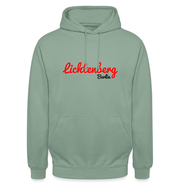 Lichtenberg Berlin - Unisex Hoodie - Graugrün