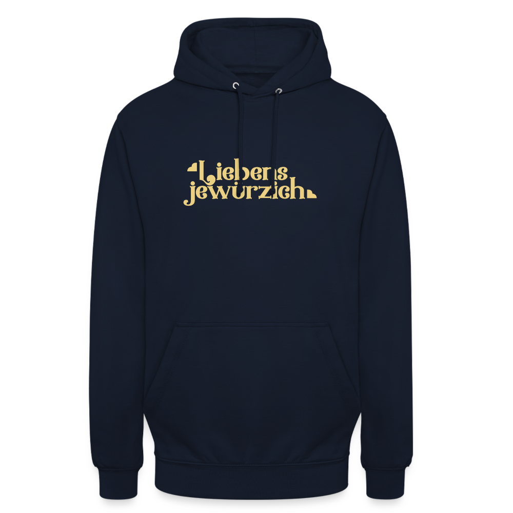 Liebensjewürzich - Unisex Hoodie - Navy