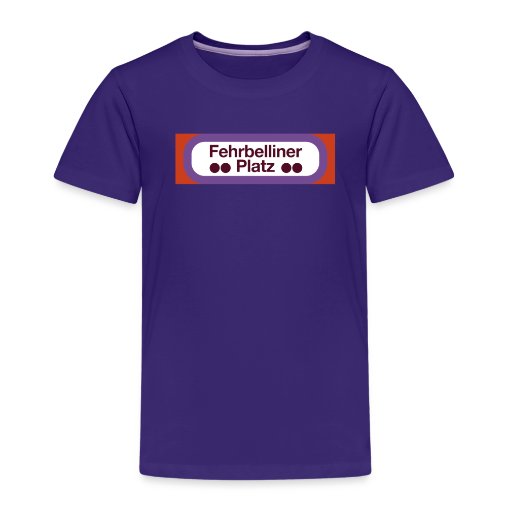 Fehrbelliner platz - Kinder Premium T-Shirt - Lila
