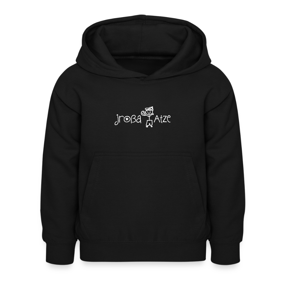Jroßa atze - Kinder Hoodie - Schwarz