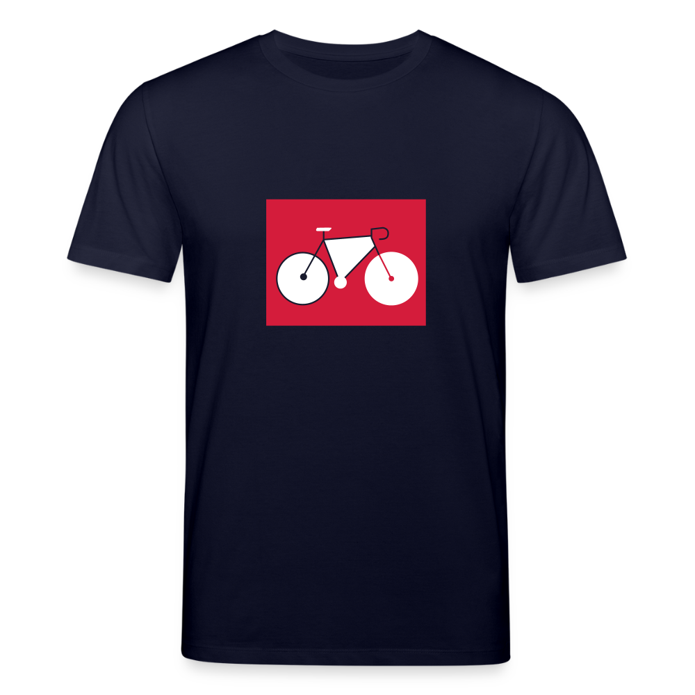 Berliner Tretmühle - Unisex Bio T-Shirt - Navy