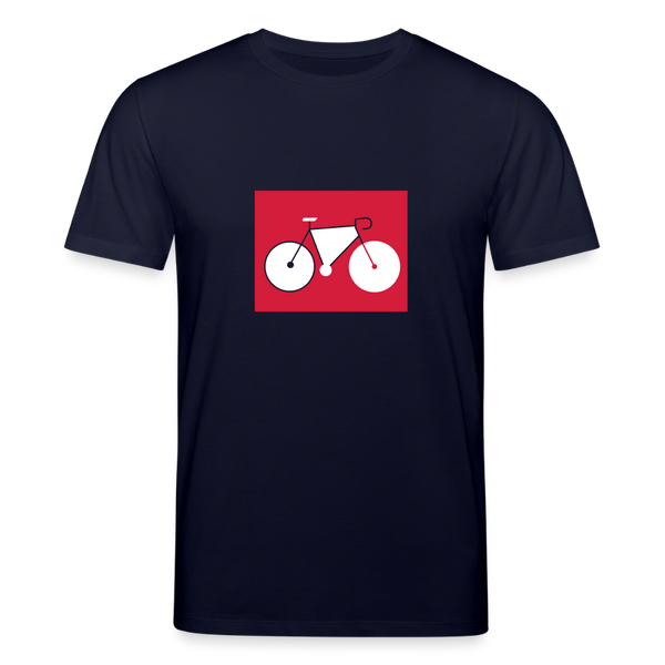 Berliner Tretmühle - Unisex Bio T-Shirt - Navy