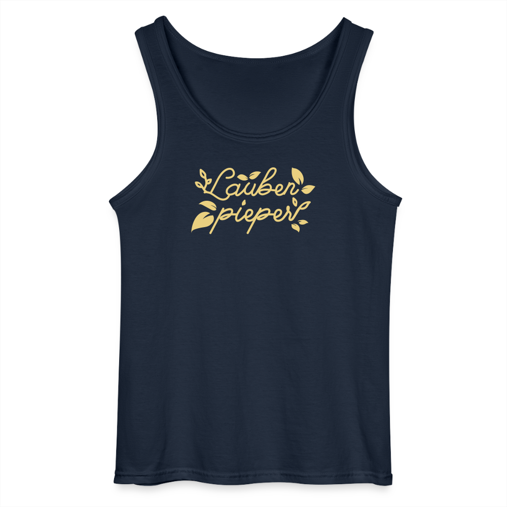 Lauben pieper - Männer Tank Top - Navy