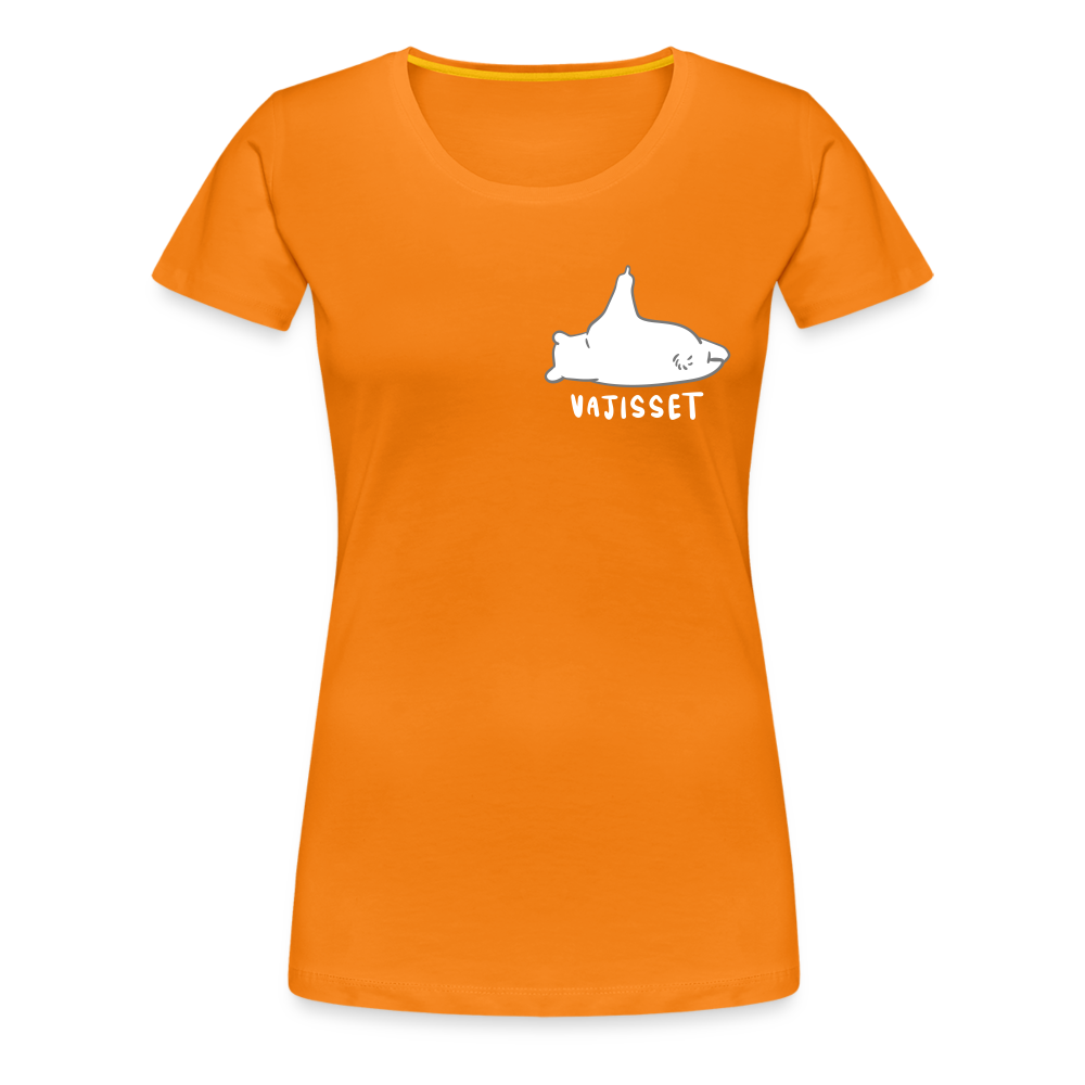 Vajisset - Frauen Premium T-Shirt - Orange