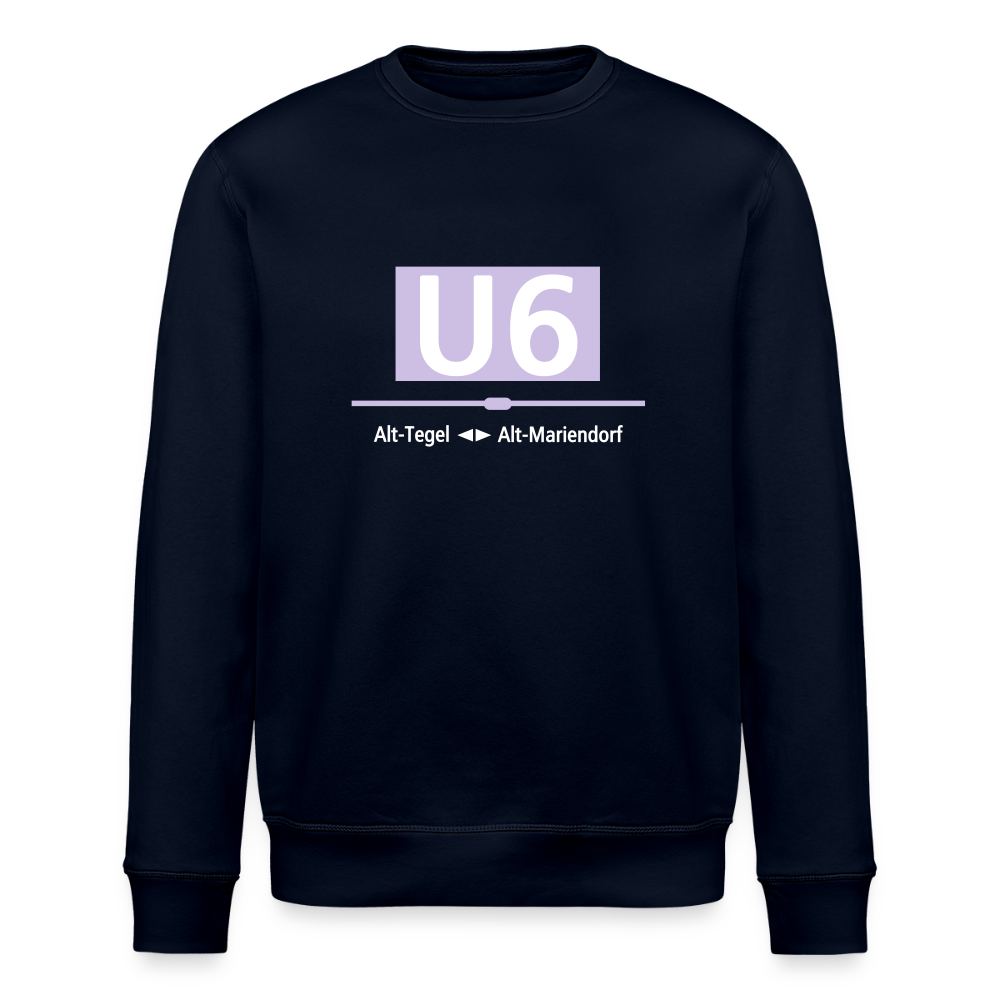 U6 - Unisex Bio Sweatshirt - Navy