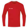 Is So  - Männer Sport Langamshirt - Rot