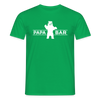 Papa Bär - Männer Premium T-Shirt - Kelly Green