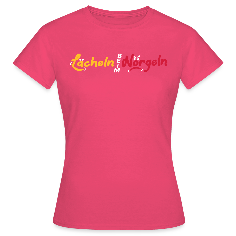 Lächeln beim Nörgeln - Frauen Premium T-Shirt - Azalea