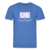 U6 - Unisex Bio T-Shirt - Achtsames Blau