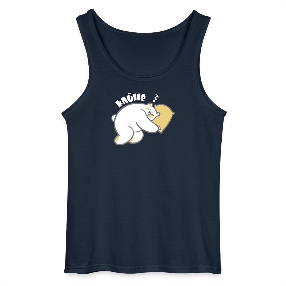 Knülle - Männer Tank Top - Navy