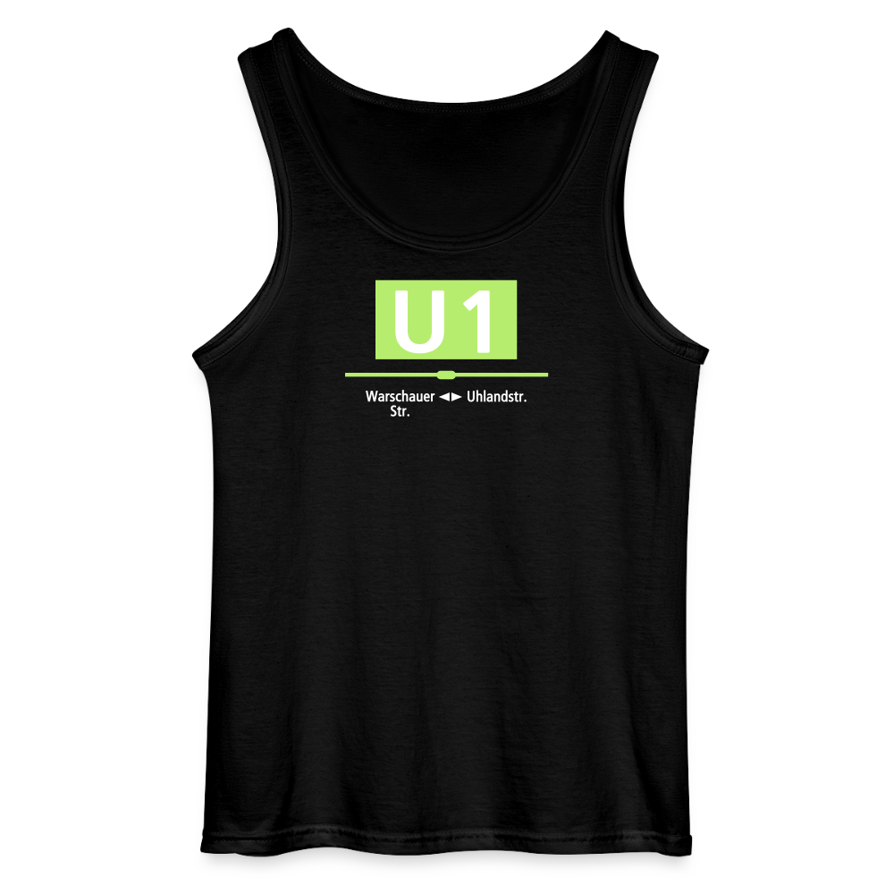 U1 - Männer Tank Top - Schwarz