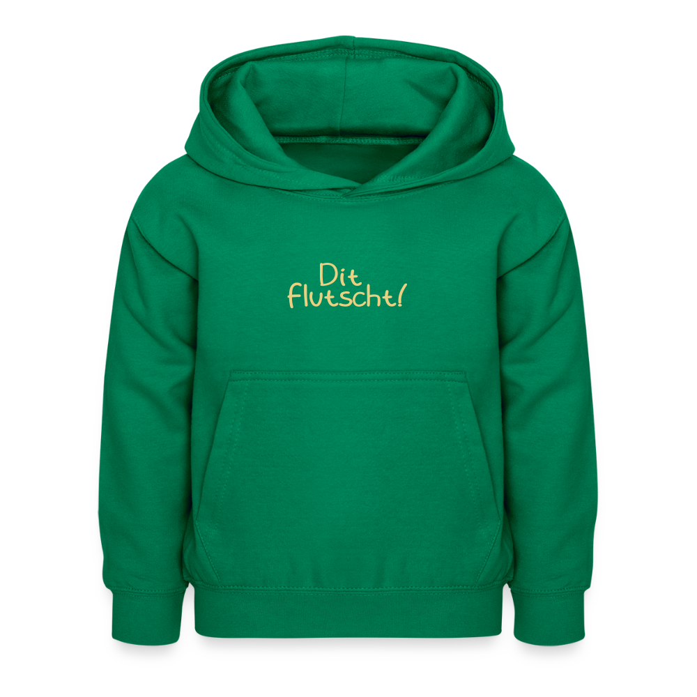 Dit flutscht! - Kinder Hoodie - Kelly Green