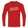 Mein Kiez, meine Regeln! - Männer Sport Langamshirt - Rot