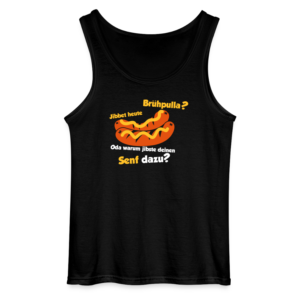 Jibbet Brühpulla - Männer Tank Top - Schwarz