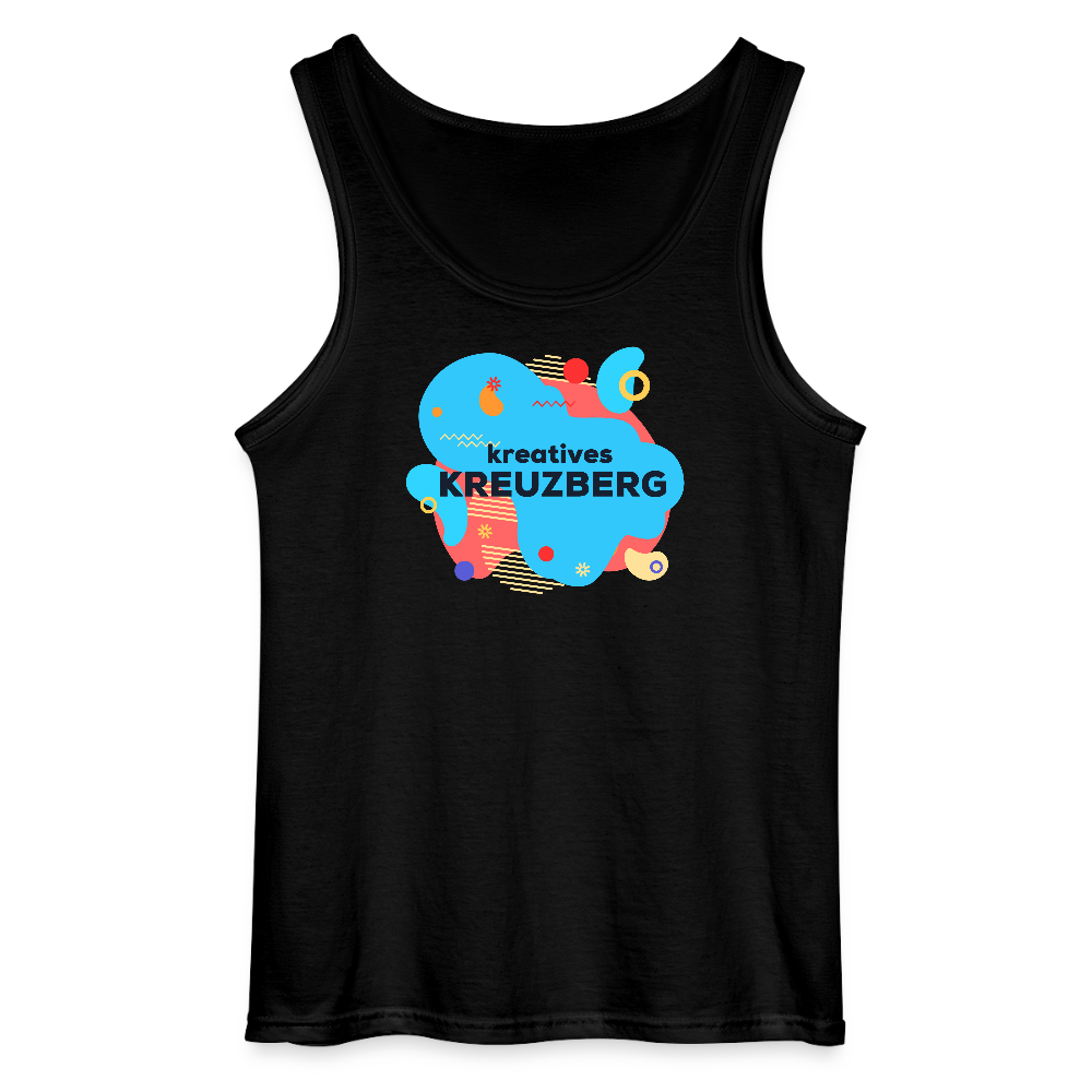 Kreatives Kreuzberg - Männer Tank Top - Schwarz