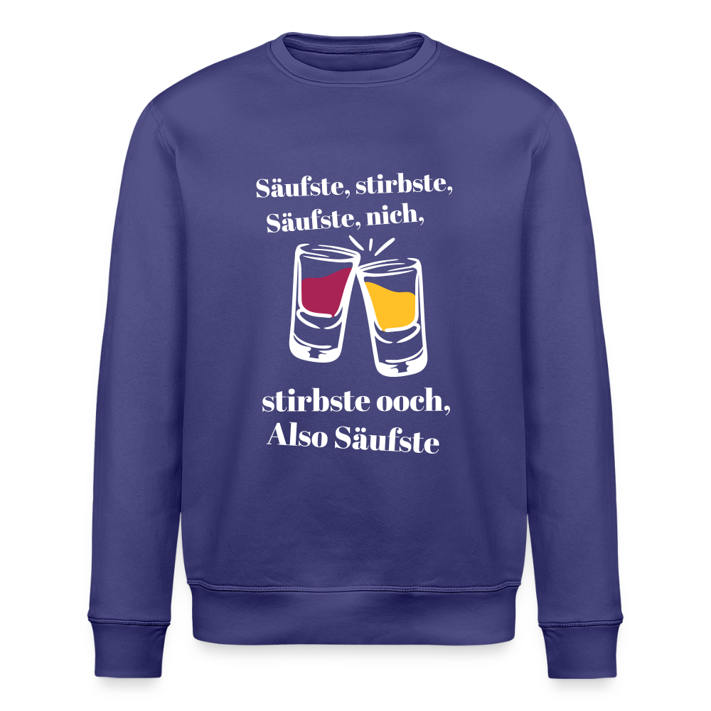 Säufste - Unisex Bio Sweatshirt - Dämmerung