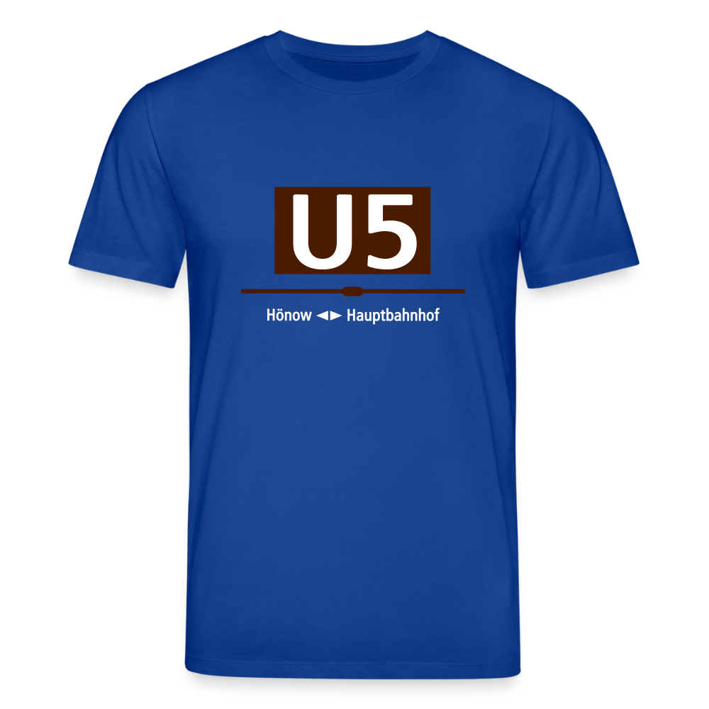 U5 - Unisex Bio T-Shirt - Dunkelblau