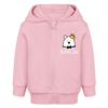 Bärlin - Baby Bio Zip Hoodie - Hellrosa