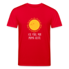Ick fühl mir prima - Unisex Bio T-Shirt - Rot