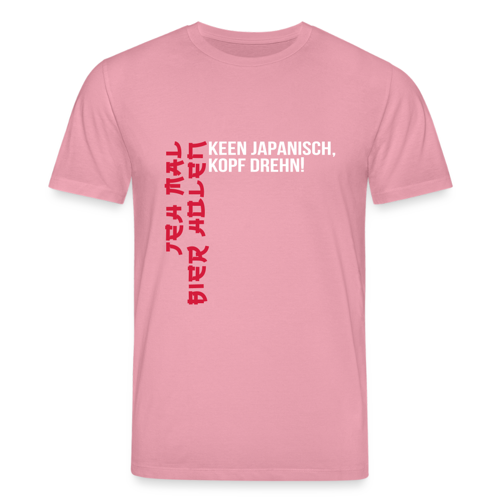 Jeh mal Bier holen! - Unisex Bio T-Shirt - Lila Traum