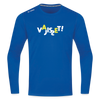 VAJISSET - Männer Sport Langamshirt - Royalblau