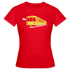 Die U-Bahn kommt - Frauen Premium T-Shirt - Rot